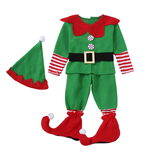 Weihnachtsmann-Kostüm für Kinder, Weihnachtsmann-Kostüm, Bluse, Hose und Hut, Stiefelüberzüge, Outfit für Jungen, Teenager, Cosplay, Familie, passende Weihnachtssets, Partyaufführung, Kleidung (B, 10 Weihnachtsmann-Kostüm für Kinder, Weihnachtsmann-Kostüm, Bluse, Hose und Hut, Stiefelüberzüge, Outfit für Jungen, Teenager, Cosplay, Familie, passende Weihnachtssets, Partyaufführung, Kleidung (B, 10 von Generisch
