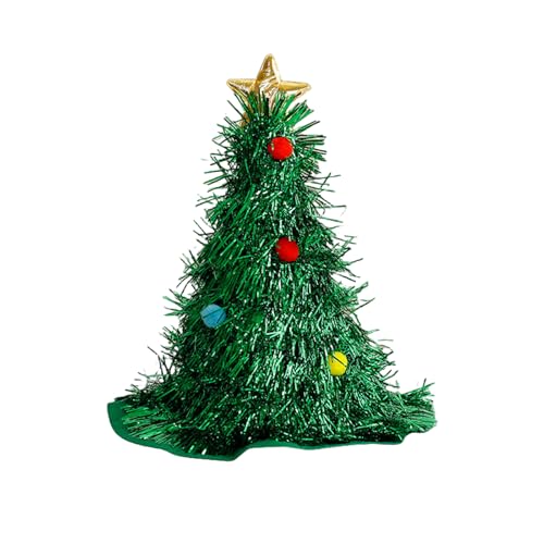 Weihnachtsmütze Weihnachtsdeko Hut Kleiner Weihnachtsbaum Schießen Requisiten Große Größe Kopfschmuck Zubehör von Generisch