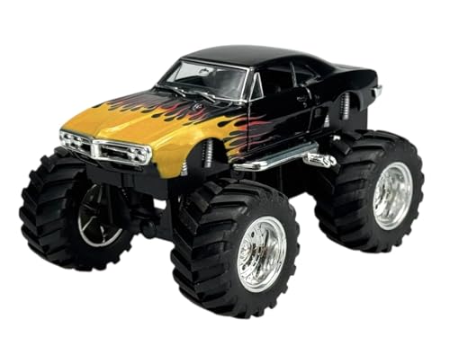 Welly Modell Auto Kompatibel mit 1967 Pontiac Firebird Schwarz Monster Truck Big Wheel ca 1/34-1/39 Metal Modell Auto Die Cast Neu im Kasten Welly Modell Auto Kompatibel mit 1967 Pontiac Firebird Schwarz Monster Truck Big Wheel ca 1/34-1/39 Metal Modell Auto Die Cast Neu im Kasten von Generisch