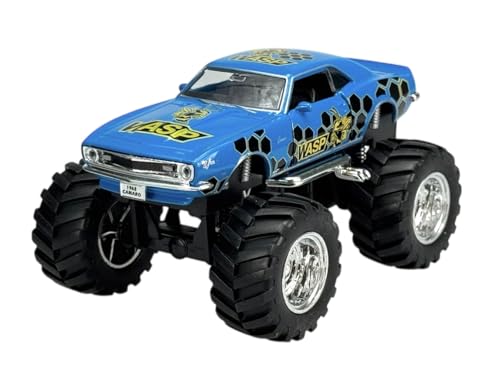 Welly Modell Auto Kompatibel mit 1968 Chevrolet Camaro Z28 Blau Monster Truck Big Wheel ca 1/34-1/39 Metal Modell Auto Die Cast Neu im Kasten Welly Modell Auto Kompatibel mit 1968 Chevrolet Camaro Z28 Blau Monster Truck Big Wheel ca 1/34-1/39 Metal Modell Auto Die Cast Neu im Kasten von Generisch