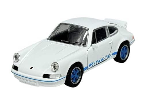 Welly Modell Auto Kompatibel mit 1973 Porsche 911 Carrera RS 2.7 Weiss Blau 1/34-1/39 Metal Modell Auto Die Cast Neu im Kasten Welly Modell Auto Kompatibel mit 1973 Porsche 911 Carrera RS 2.7 Weiss Blau 1/34-1/39 Metal Modell Auto Die Cast Neu im Kasten von Generisch