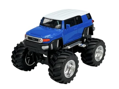 Welly Modell Auto Kompatibel mit Toyota FJ Cruiser Blau Monster Truck Big Wheel ca 1/34-1/39 Metal Modell Auto Die Cast Neu im Kasten Welly Modell Auto Kompatibel mit Toyota FJ Cruiser Blau Monster Truck Big Wheel ca 1/34-1/39 Metal Modell Auto Die Cast Neu im Kasten von Generisch