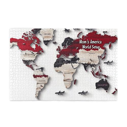 Weltkarte Detaillierte Weltweite 1000 Teile Puzzle für Erwachsene Holzpuzzles für Erwachsene Geschenke Heimdekoration Weltkarte Detaillierte Weltweite 1000 Teile Puzzle für Erwachsene Holzpuzzles für Erwachsene Geschenke Heimdekoration von Generisch