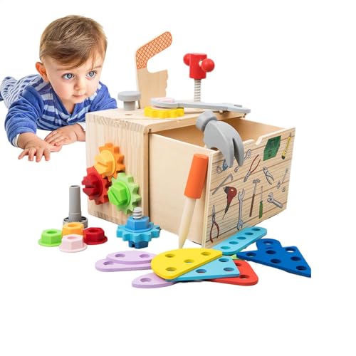 Werkzeugset für Kleinkinder, Kinderwerkzeuge aus mit Box | Spielen Sie -Werkzeugset. Rollenspiel-Set | Lernendes STEM-Konstruktionsspielzeug, Rollenspiel, Lernspielzeug für , Mädchen und Kind Werkzeugset für Kleinkinder, Kinderwerkzeuge aus mit Box | Spielen Sie -Werkzeugset. Rollenspiel-Set | Lernendes STEM-Konstruktionsspielzeug, Rollenspiel, Lernspielzeug für , Mädchen und Kind von Generisch