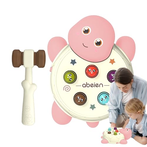 Whack-Spiel für Kleinkinder, Musikalisches Whack-Spiel,Anspruchsvolles Whack-Spiel mit Musik - Quick Push Fidget Toy Eltern-Kind-Interaktion, elektrische Spielmaschine für Reisen, Schule von Generisch