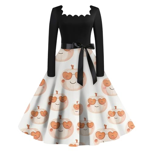 White Dress Curvy Priester Angel Kleidung Damen Mörder Monster Kürbiskostüm Fledermaus Kostüm Damen Grusel Hexen Vampir Cosplay Anime XL von Generisch