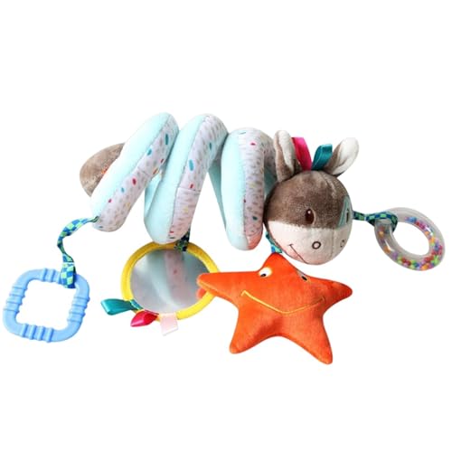 Wickeln Sie Krippenspielzeug, Autositz Kinderwagen Krippenspielzeug | Baby sensorisches Plüsch mit Klingelglocke | Wickelplüschglocke für Kinderwagen, Autositz und Kinderbett, leuchtende Farben für Wickeln Sie Krippenspielzeug, Autositz Kinderwagen Krippenspielzeug | Baby sensorisches Plüsch mit Klingelglocke | Wickelplüschglocke für Kinderwagen, Autositz und Kinderbett, leuchtende Farben für von Generisch