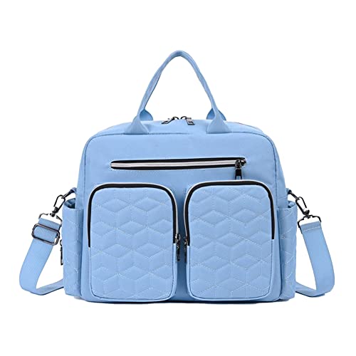 Wickeltasche Rucksack für Mütter, wasserdichte Reise-Baby-Wickeltasche mit mehreren Fächern, 33 x 13 x 28 cm, stilvolle und funktionale Umstands-Umhängetasche für Kinderwagen und den täglichen Wickeltasche Rucksack für Mütter, wasserdichte Reise-Baby-Wickeltasche mit mehreren Fächern, 33 x 13 x 28 cm, stilvolle und funktionale Umstands-Umhängetasche für Kinderwagen und den täglichen von Generisch