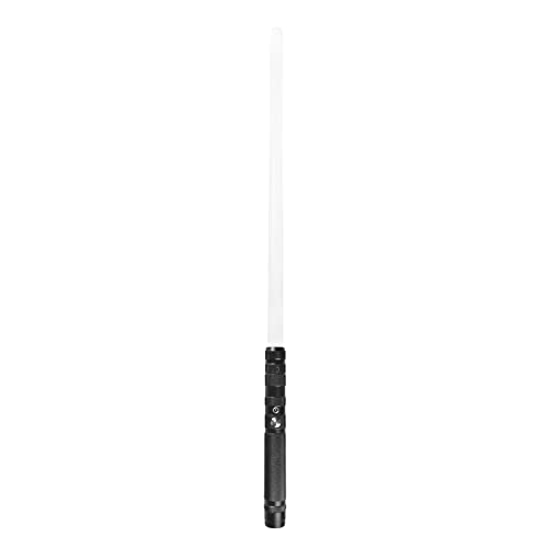 Wiederaufladbarer LED-Säbel mit Sound, sieben Farben, Schwarz/Transparent, Aluminiumlegierung, 77,5 cm, Geschenkbox im Lieferumfang enthalten Wiederaufladbarer LED-Säbel mit Sound, sieben Farben, Schwarz/Transparent, Aluminiumlegierung, 77,5 cm, Geschenkbox im Lieferumfang enthalten von Generisch