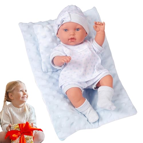Wiedergeborene Puppe für Kinder, wiedergeborene Puppe - beruhigende Puppe | 12 -Zoll -Spielzeug für schlafende Begleiter Simulation für Mädchen, realistisches beruhigender Vorräte Wiedergeborene Puppe für Kinder, wiedergeborene Puppe - beruhigende Puppe | 12 -Zoll -Spielzeug für schlafende Begleiter Simulation für Mädchen, realistisches beruhigender Vorräte von Generisch