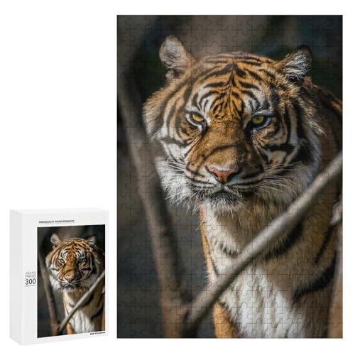 Wild Cat 300 Teile Set Holzpuzzle - Poliertes Holz, Perfektes Kunstdisplay für Paare Wild Cat 300 Teile Set Holzpuzzle - Poliertes Holz, Perfektes Kunstdisplay für Paare von Generisch