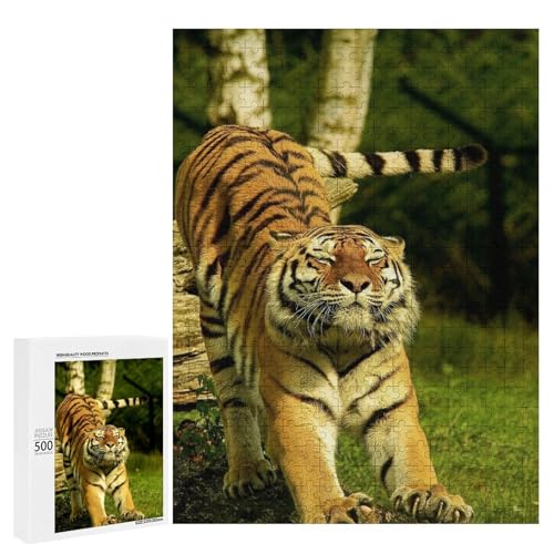 Wild Cat 500 Teile Set Holzpuzzle - Hartholz, perfekte Geschicklichkeitsentwicklung für Sammler Wild Cat 500 Teile Set Holzpuzzle - Hartholz, perfekte Geschicklichkeitsentwicklung für Sammler von Generisch