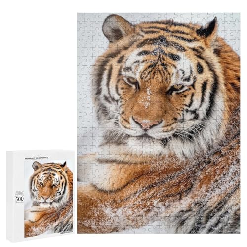 Wild Cat 500 Teile Set Holzpuzzle - Laminiertes Lindenholz, perfekter Indoor-Spaß für Tierliebhaber Wild Cat 500 Teile Set Holzpuzzle - Laminiertes Lindenholz, perfekter Indoor-Spaß für Tierliebhaber von Generisch