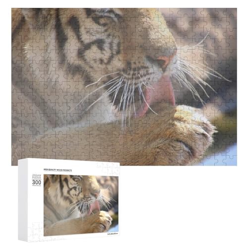 Wildwood 300 Teile Tiger Art Puzzle Lindenholz Wildlife Puzzle für Puzzle-Liebhaber Wildwood 300 Teile Tiger Art Puzzle Lindenholz Wildlife Puzzle für Puzzle-Liebhaber von Generisch