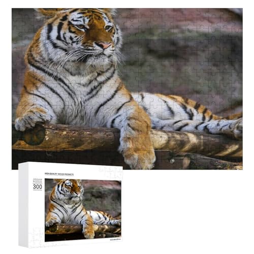 Wildwood 300 Teile Wildlife Puzzle aus Lindenholz, Tiger Thema zur Entspannung Wildwood 300 Teile Wildlife Puzzle aus Lindenholz, Tiger Thema zur Entspannung von Generisch