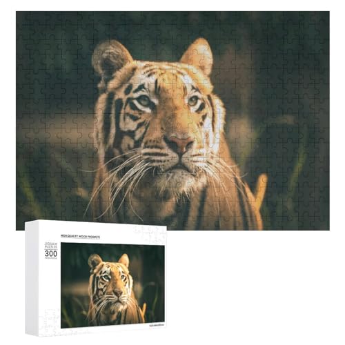 Wildwood Tigerpuzzle aus Lindenholz, 300 Teile, für Erwachsene, Kinder und als Geschenk Wildwood Tigerpuzzle aus Lindenholz, 300 Teile, für Erwachsene, Kinder und als Geschenk von Generisch