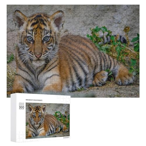 Wildwood Wildlife Puzzle 300 Teile Lindenholz Tiger Thema für Familien Wildwood Wildlife Puzzle 300 Teile Lindenholz Tiger Thema für Familien von Generisch