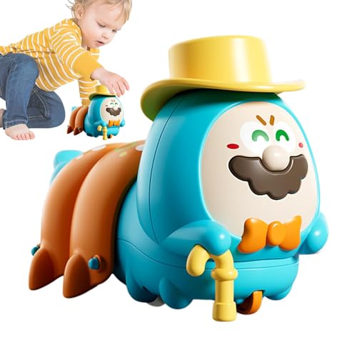 Wind-Up Caterpillar, Crawling Toys, Animal Walking Educational Kids, Interactive Toddler Activity Toy, Clockwork Caterpillar for Boys & Girls, Preschool, 11.7x6.5x7.6cm Wind-Up Caterpillar, Crawling Toys, Animal Walking Educational Kids, Interactive Toddler Activity Toy, Clockwork Caterpillar for Boys & Girls, Preschool, 11.7x6.5x7.6cm von Generisch