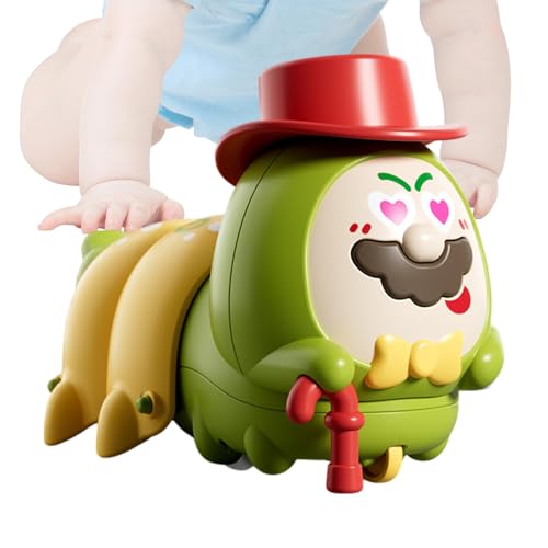Wind-Up Caterpillar, Crawling Toys, Animal Walking Educational Kids, Interactive Toddler Activity Toy, Clockwork Caterpillar for Boys & Girls, Preschool, 11.7x6.5x7.6cm Wind-Up Caterpillar, Crawling Toys, Animal Walking Educational Kids, Interactive Toddler Activity Toy, Clockwork Caterpillar for Boys & Girls, Preschool, 11.7x6.5x7.6cm von Generisch