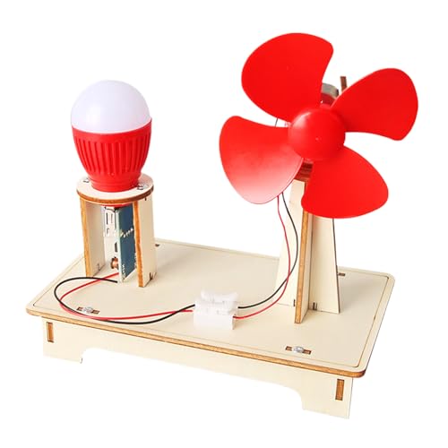 Windrad-Spielzeug – Windrad-Modell, Windenergie-Bausatz | Kleinmotor, vertikales Windrad-Spielzeug, handgefertigter Bausatz, Windräder für den Heimunterricht, lehrreiche Physik-Experimente für Kinder Windrad-Spielzeug – Windrad-Modell, Windenergie-Bausatz | Kleinmotor, vertikales Windrad-Spielzeug, handgefertigter Bausatz, Windräder für den Heimunterricht, lehrreiche Physik-Experimente für Kinder von Generisch