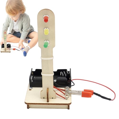 Wissenschaftliche Experimente für Kinder,Wissenschaftsset für Kleinkinder, Ampel-Wissenschafts-Bauprojekt-Kit, Frühpädagogisches Spielzeug für Übungsaktivitäten, Bauspielzeug für wissenschaftliche Pro Wissenschaftliche Experimente für Kinder,Wissenschaftsset für Kleinkinder, Ampel-Wissenschafts-Bauprojekt-Kit, Frühpädagogisches Spielzeug für Übungsaktivitäten, Bauspielzeug für wissenschaftliche Pro von Generisch