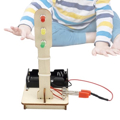 Wissenschaftliche Experimente für Kinder,Wissenschaftsset für Kleinkinder | Ampel-Wissenschafts-Bauprojekt-Kit - STEM-Bauspielzeug, pädagogisches Experimentierspielzeug für Kinder, Lehrmittel für Wissenschaftliche Experimente für Kinder,Wissenschaftsset für Kleinkinder | Ampel-Wissenschafts-Bauprojekt-Kit - STEM-Bauspielzeug, pädagogisches Experimentierspielzeug für Kinder, Lehrmittel für von Generisch