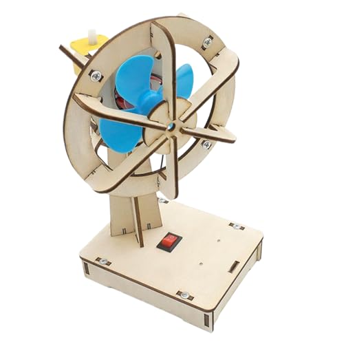 Wissenschaftliches Experimentierset | Bastelset Für Oszillierenden Ventilator | Stromkreis-Lernspiel Physikwissen & Logiktraining Für Schule, Kindergarten & Zuhause Wissenschaftliches Experimentierset | Bastelset Für Oszillierenden Ventilator | Stromkreis-Lernspiel Physikwissen & Logiktraining Für Schule, Kindergarten & Zuhause von Generisch