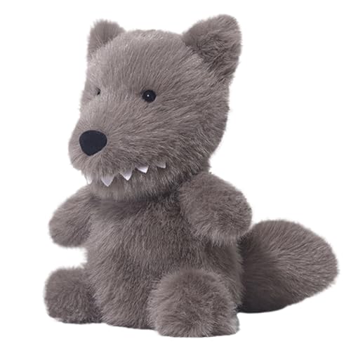Wolf Plüschspielzeug - Wolf Ausgestopftes Tier | 9,84 Zoll Huggable Lovey Doll Figuren Sticky Kissen | Weiche Stickige Figuren Sammlerstücke Für Kleinkind Kinder Baby Girls Teenager Erwachsene Geburts Wolf Plüschspielzeug - Wolf Ausgestopftes Tier | 9,84 Zoll Huggable Lovey Doll Figuren Sticky Kissen | Weiche Stickige Figuren Sammlerstücke Für Kleinkind Kinder Baby Girls Teenager Erwachsene Geburts von Generisch