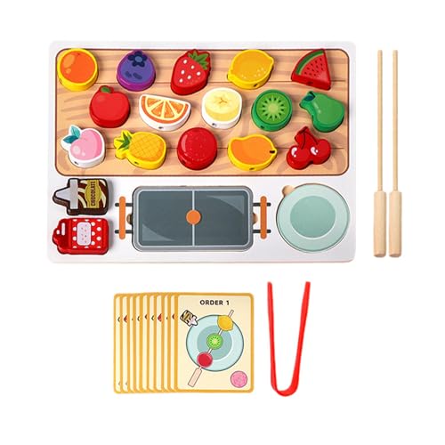 Wood Kitchen Accessory, Early Education Fruit Toy, Made of Woods Cutting Fruits Toys, Food Set, 11.73x8.86 inches Realistic Wooden Fruit Matching Toy for Fast Learning Wood Kitchen Accessory, Early Education Fruit Toy, Made of Woods Cutting Fruits Toys, Food Set, 11.73x8.86 inches Realistic Wooden Fruit Matching Toy for Fast Learning von Generisch