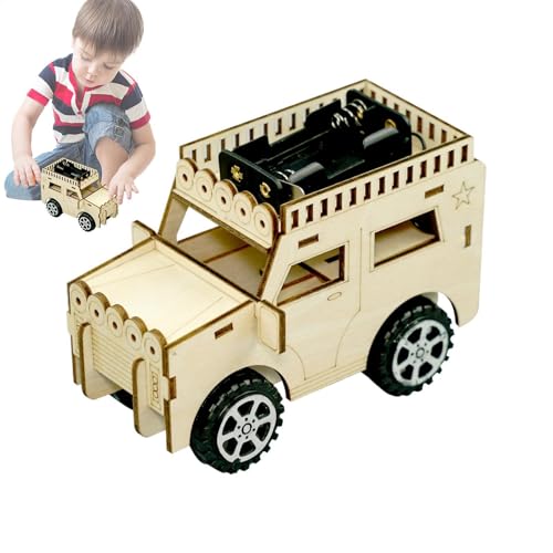 Wood Model Car Kits, Wooden Model Car Kits for Boys Age 12+, Science Experiment Handmade Toy Car, Educational STEM Kit, Craft, Fun Learning and Creativity Craft Project Wood Model Car Kits, Wooden Model Car Kits for Boys Age 12+, Science Experiment Handmade Toy Car, Educational STEM Kit, Craft, Fun Learning and Creativity Craft Project von Generisch