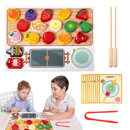 Wooden Fruit Toy Set, Realistic Play Food for Early Education, Simulation Fruit Matching Toy, Safe Play Food for 3+, Durable Wooden Fruits for Learning, Educational Wooden Fruit Toys for Kid Wooden Fruit Toy Set, Realistic Play Food for Early Education, Simulation Fruit Matching Toy, Safe Play Food for 3+, Durable Wooden Fruits for Learning, Educational Wooden Fruit Toys for Kid von Generisch