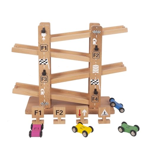 Wooden Race Track - Track bietet eine aufregende Racee Traack Car Ramp | Feinmotorische Fähigkeiten Klicken Sie auf Clark Race Car | Zick -Autos rutschen für Geburtstage Urlaub oder tägliches Wooden Race Track - Track bietet eine aufregende Racee Traack Car Ramp | Feinmotorische Fähigkeiten Klicken Sie auf Clark Race Car | Zick -Autos rutschen für Geburtstage Urlaub oder tägliches von Generisch