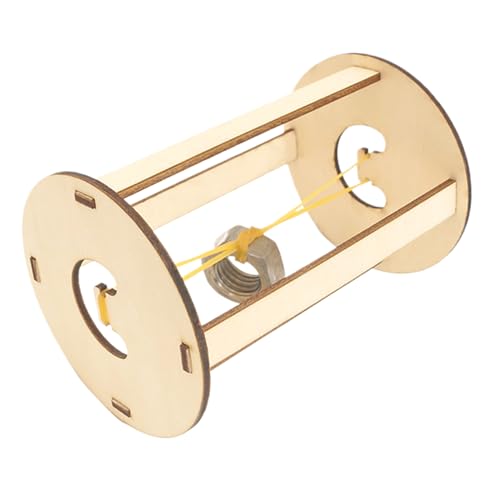 Wooden Science Toys, Wood Building Toy Roller, Multifunctional Motion Device Desk Toy, 3.54x3.07x4.53 inches Kids Exploration Kit, Educational STEM Plaything for Kids, Thanksgiving Wooden Science Toys, Wood Building Toy Roller, Multifunctional Motion Device Desk Toy, 3.54x3.07x4.53 inches Kids Exploration Kit, Educational STEM Plaything for Kids, Thanksgiving von Generisch