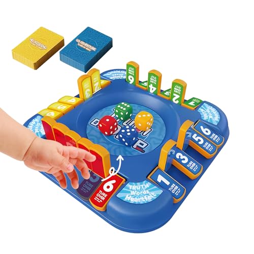 Würfel Brettspiel,Gesellschaftsspiele - Bildungsaktivität Für Jugendliche Kinder Gesellschaftsspiele Für Feiern Campinggeburtstage Gartenpartys Würfel Brettspiel,Gesellschaftsspiele - Bildungsaktivität Für Jugendliche Kinder Gesellschaftsspiele Für Feiern Campinggeburtstage Gartenpartys von Generisch