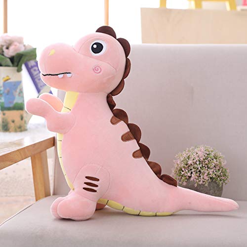 XXL cm Stofftier Plüschtier Kuscheltier Kreative weiche Spielzeugpaar Puppe Dinosaurier Kissen niedliche Dinosaurier 25 cm (One Size) von Generisch