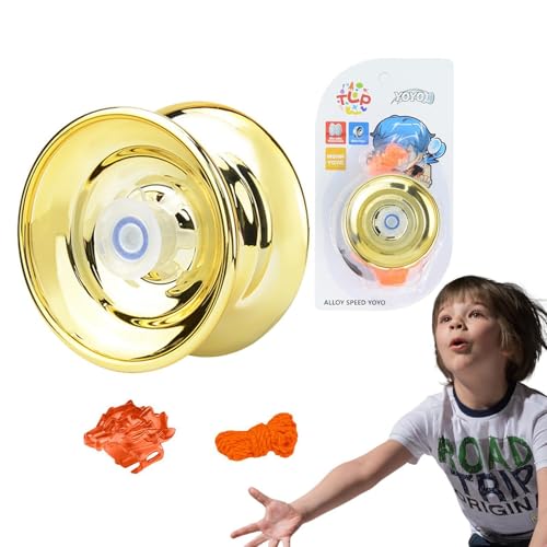 Yoyo-Bälle für Kinder Legierung Yo-Yo Ball Responsive Yoyo Reaktionsfreudiges Yo-Yo für Kinder und Erwachsene, Geburtstagsgeschenk, Spielzeug für die Früherziehung im Kindergarten. Trainieren Sie Yoyo-Bälle für Kinder Legierung Yo-Yo Ball Responsive Yoyo Reaktionsfreudiges Yo-Yo für Kinder und Erwachsene, Geburtstagsgeschenk, Spielzeug für die Früherziehung im Kindergarten. Trainieren Sie von Generisch