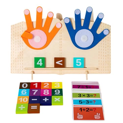 Zählen der Bausteine für Mathematik - Mathematik Lernspielzeug für Kinder, bunte Zahlenblöcke | Zählung der Puzzleblöcke, mathematisches Spielzeug zum Zählen von Generisch