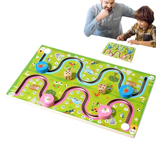 Zahlen Labyrinth Spiel - Holz Auto Labyrinth Tischspiel - Sensorisches Motorikspielzeug Für Und Mädchen Im Vorschulalter Zahlen Labyrinth Spiel - Holz Auto Labyrinth Tischspiel - Sensorisches Motorikspielzeug Für Und Mädchen Im Vorschulalter von Generisch
