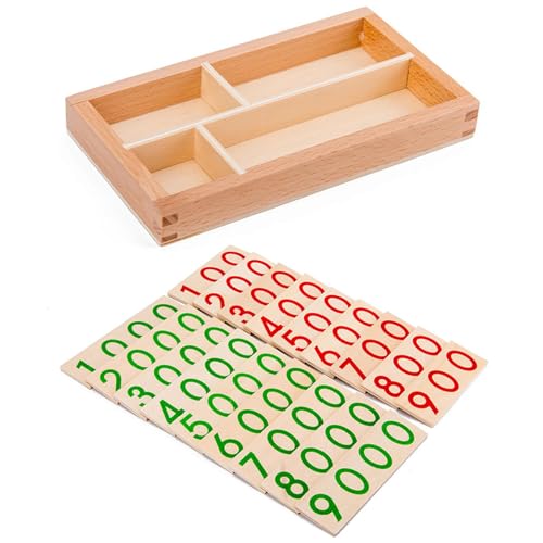 Zahlenspielzeug Aus Holz | 1-9000 Digital NumberToys,Zahlenbrett-Spielzeug, Ganzzahliges Lern- Und Lernspiel Für Kinder Und Kleinkinder Zahlenspielzeug Aus Holz | 1-9000 Digital NumberToys,Zahlenbrett-Spielzeug, Ganzzahliges Lern- Und Lernspiel Für Kinder Und Kleinkinder von Generisch