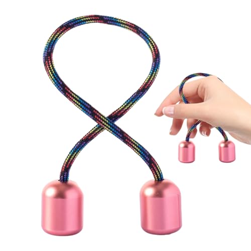 Zappelperlen – Sensorisches Stressabbau-Spielzeug, Zappelwerkzeug mit magnetischer Kugelkette | Leise Handtherapie-Perlen für Konzentrationsangst und ADHS, langlebiger Stressabbau im Taschenformat für von Generisch