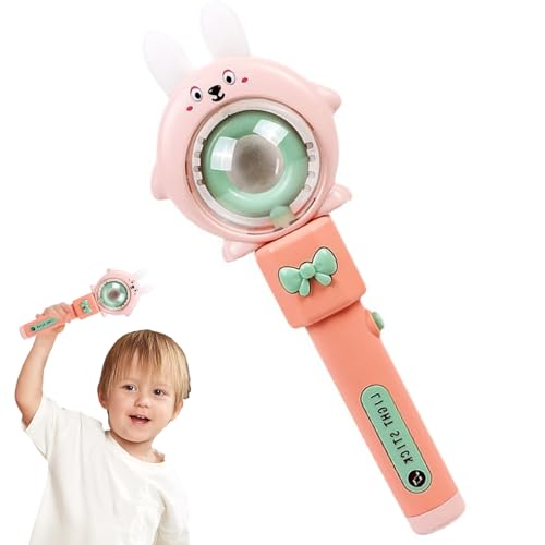 Zauberstäbchenspiele für Kinder | Sensorische Spiele des leichten LED Zauberstabs - Bunny Frog Radiant, glitzernder Spielzeugstab mit rotierenden LED-Farben, perfekt für Anreize im Klassenzimmer Zauberstäbchenspiele für Kinder | Sensorische Spiele des leichten LED Zauberstabs - Bunny Frog Radiant, glitzernder Spielzeugstab mit rotierenden LED-Farben, perfekt für Anreize im Klassenzimmer von Generisch