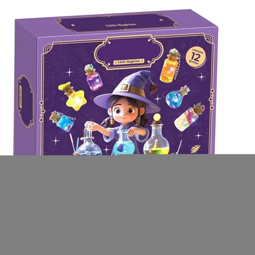 Zaubertrank Bastelset | Magisches Bastelset mit Fläschchen | Interaktives Spielzeug für Geburtstag St Martins Basteln Klassenraum Zuhause Kindergarten Weihnachten Indoor Spiel Zaubertrank Bastelset | Magisches Bastelset mit Fläschchen | Interaktives Spielzeug für Geburtstag St Martins Basteln Klassenraum Zuhause Kindergarten Weihnachten Indoor Spiel von Generisch