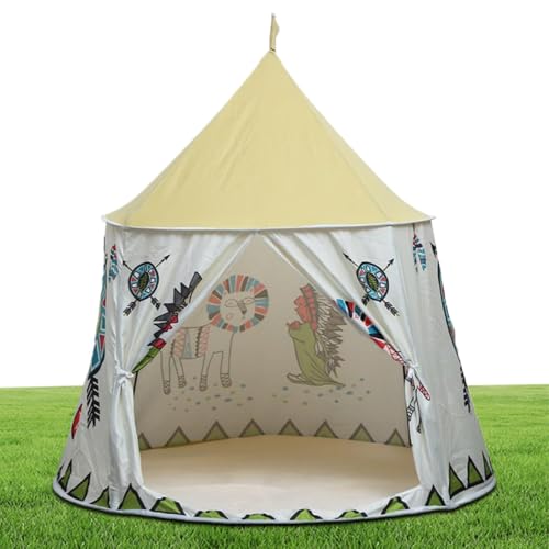 Zelte für Kinder | Mädchen Spielhaus Spielschloss | Tragbares Kinderzelt Indoor Spielhaus für Kinder für Mädchen Geburtstag Weihnachten Partys Zelte für Kinder | Mädchen Spielhaus Spielschloss | Tragbares Kinderzelt Indoor Spielhaus für Kinder für Mädchen Geburtstag Weihnachten Partys von Generisch