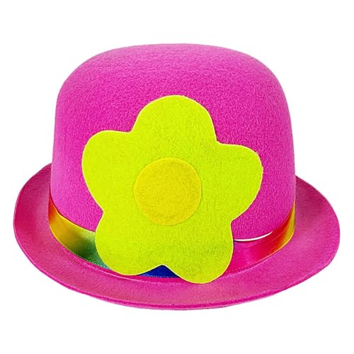 Zirkushut Kleine Flat Top Clown Hut Ergonomische Narren Zubehör für Zuhause Festival Cosplay Outdoor Kostüm Performance Zirkushut Kleine Flat Top Clown Hut Ergonomische Narren Zubehör für Zuhause Festival Cosplay Outdoor Kostüm Performance von Generisch