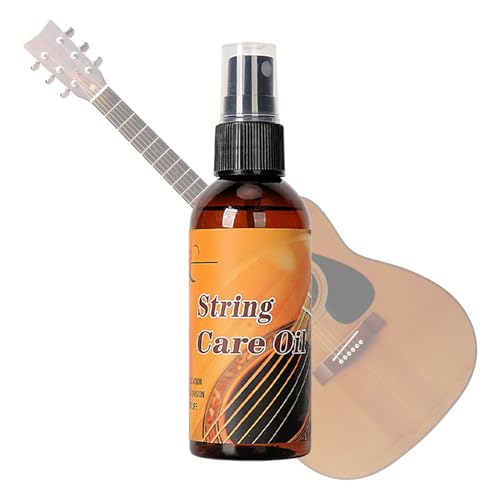 Zitronenöl Für Holzgitarre, Zitronenöl- Für E-Gitarre, Griffbrettöl-Conditioner, 80 Ml Gitarren-Griffbrettpflege, Zitronenöl-Polnisch, Gitarrensaiten-Reiniger Für Die Gitarrenreinigung von Generisch