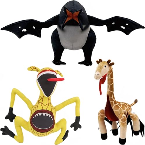 Zoochosis Plüsch, weiche gefüllte Figuren-Wurfkissen für Halloween, Heimdekoration für Spielefans von Generisch