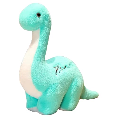Zubehör Eine Vielzahl von Cartoon-Dinosaurier-Spielzeugen und Stoffpuppen zum Kindergeburtstag, die Kindern unbegrenzte Überraschungen bereiten! Miniatur Puppenhaus Zubehör (Mint Green, 28cm) von Generisch