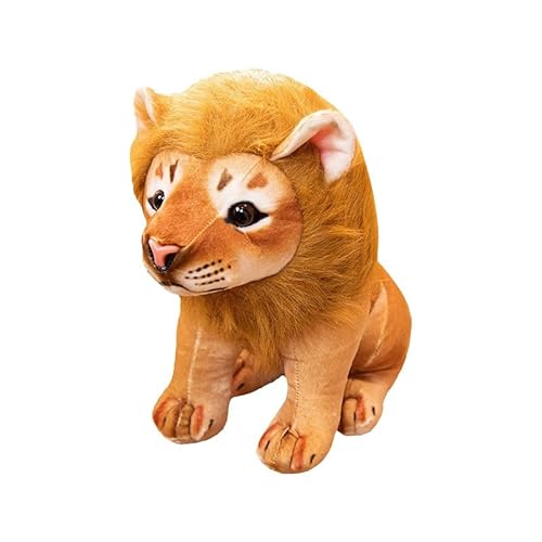 Zubehör Realistisches, süßes Plüschtier, weicher kuschelig gefüllter Mann für Jungen, lebensechtes Plüschtier Puppenhaus Zubehör 1/12 (Yellow, A) von Generisch