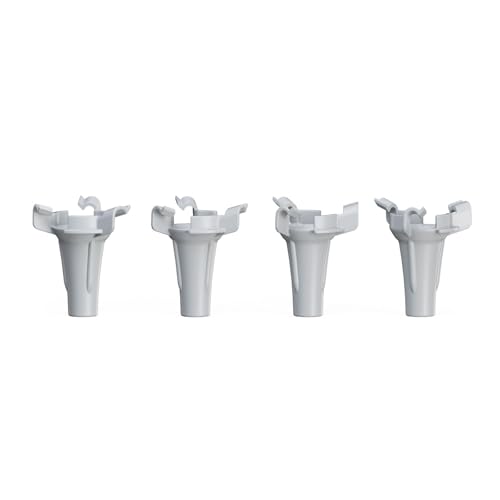 Zubehör für Drohnen,NEO Landefüße – Erweiterte Fahrwerk Landegestell Landing Gear Für DJI NEO Fly More Combo Zubehör (Orange 4 STK. + Grau 4 STK.) (A) von Generisch