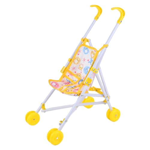 babybooo Single Kinderwagen - Eisenbabypuppen -Kinderwagen | Leichter T -Form -Gürtel -Spiele DOL Accessoires | Singlle Smazler Babys Kinderwagenspielzeug für Baby so tun, als würde Man Spielen babybooo Single Kinderwagen - Eisenbabypuppen -Kinderwagen | Leichter T -Form -Gürtel -Spiele DOL Accessoires | Singlle Smazler Babys Kinderwagenspielzeug für Baby so tun, als würde Man Spielen von Generisch